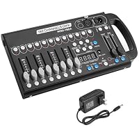 Amazon.co.jp: DMX コントローラー 54 チャンネル ミニ DMX 512